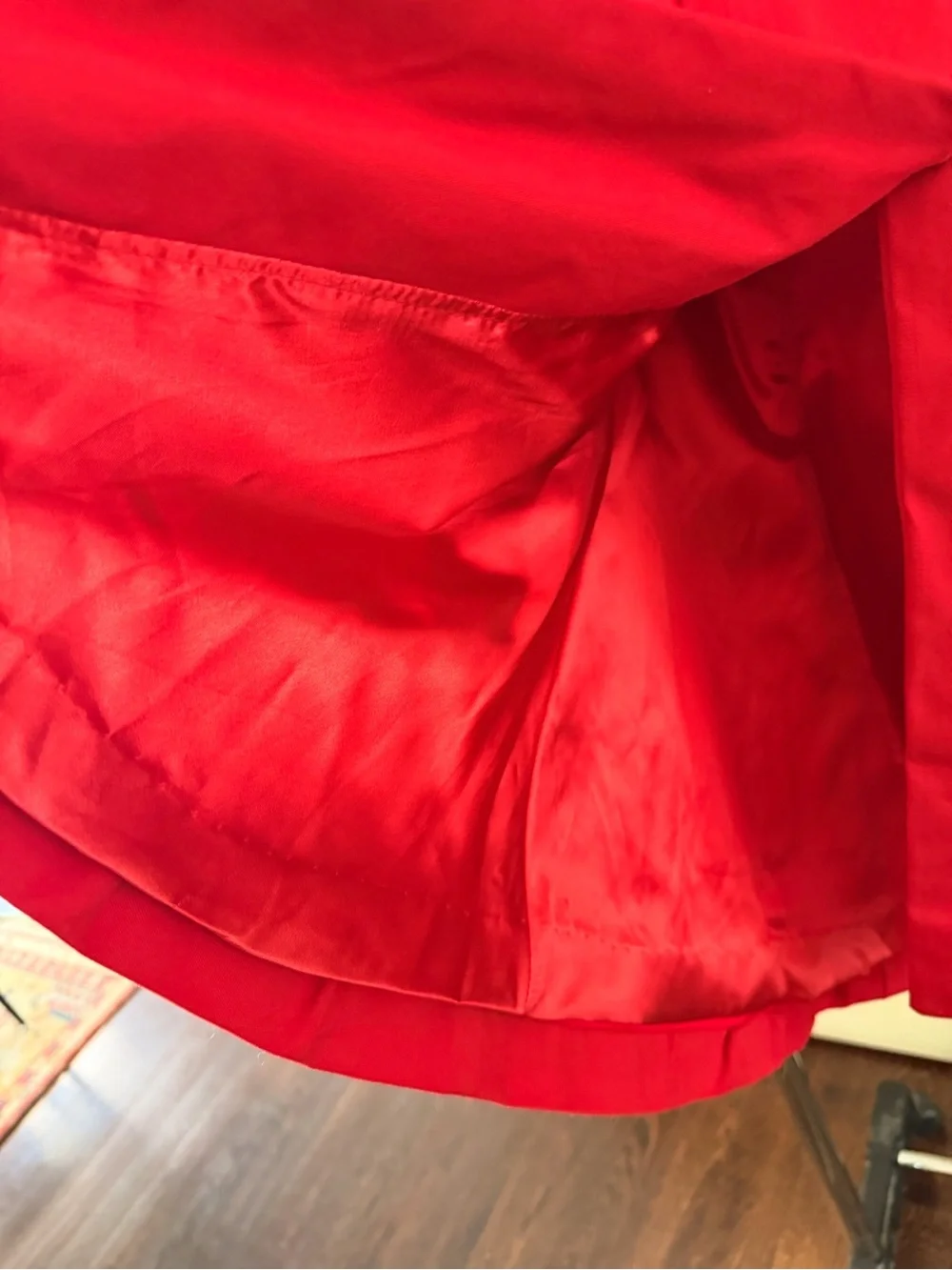 Handmade red fit
